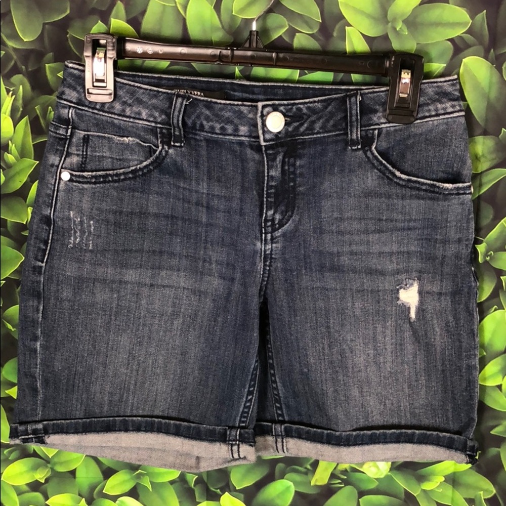 Vera Wang Jean shorts